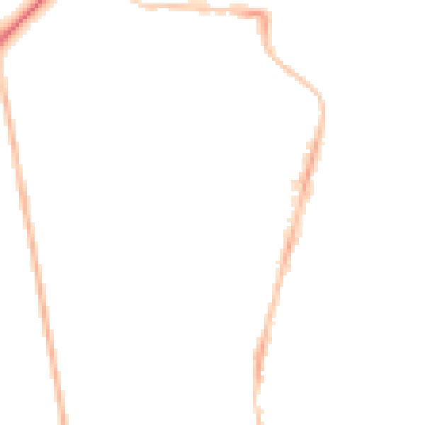 Night-time road noise heatmap for NE2 2BP