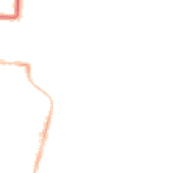 Night-time road noise heatmap for NE2 2HE
