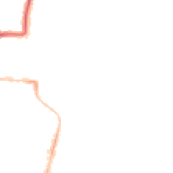 Night-time road noise heatmap for NE2 2HH
