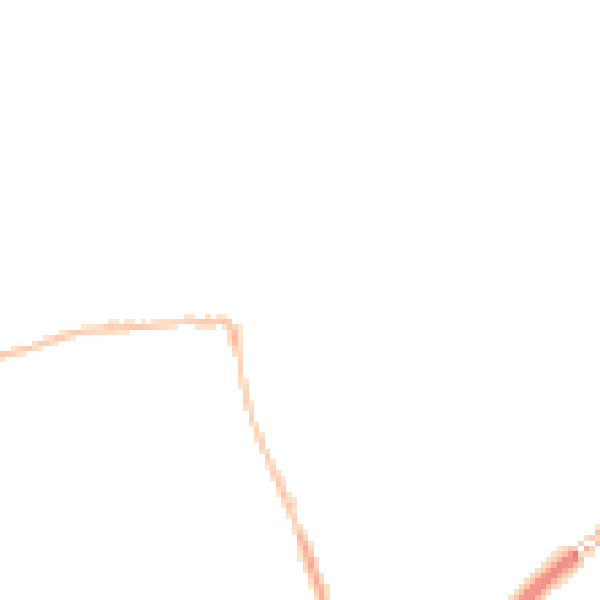 Night-time road noise heatmap for NE27 0JF