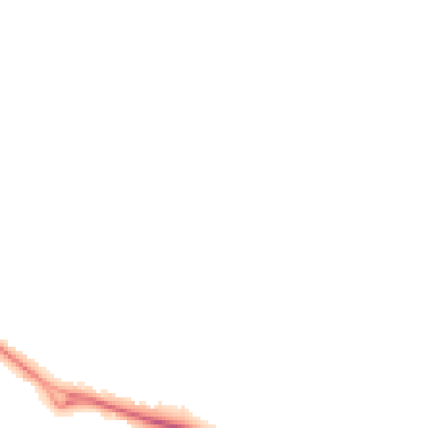 Night-time road noise heatmap for NE27 0SQ