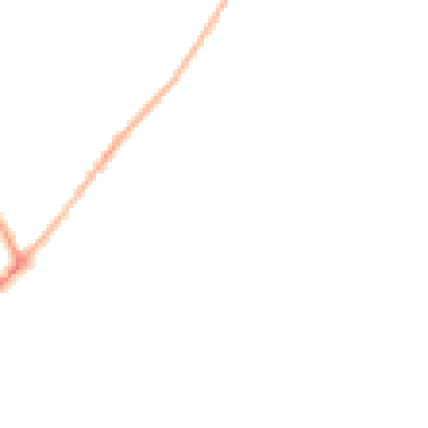Night-time road noise heatmap for NG10 1AH