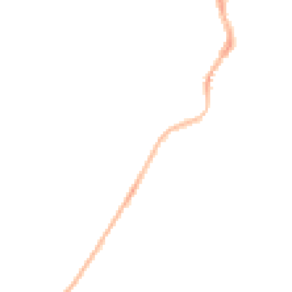 Night-time road noise heatmap for NG10 1BD