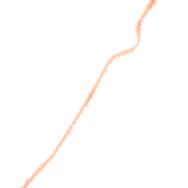 Night-time road noise heatmap for NG10 1DA
