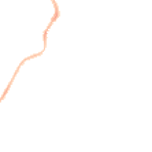 Night-time road noise heatmap for NG10 1ET