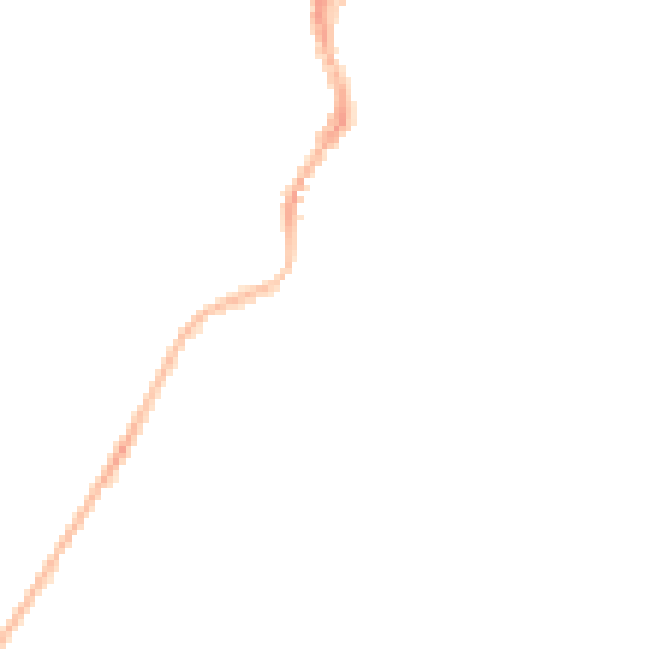 Night-time road noise heatmap for NG10 1FE
