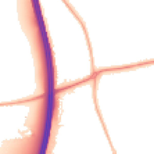 Night-time road noise heatmap for NG10 4JW