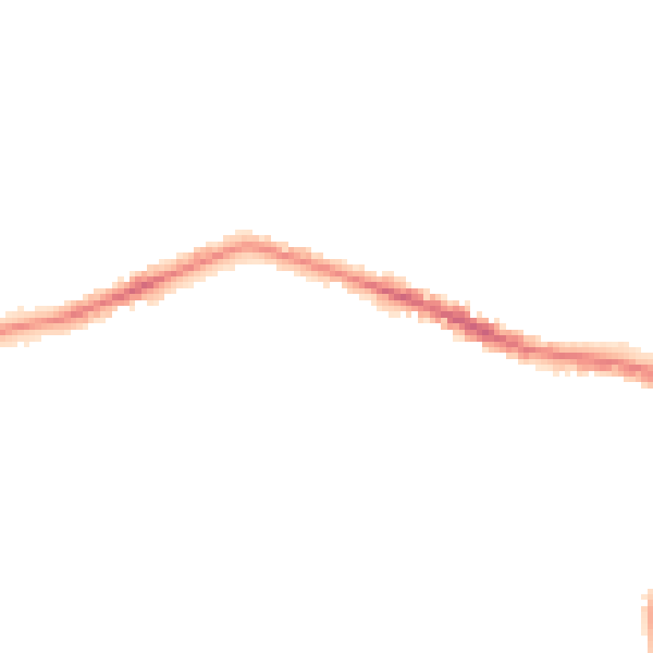 Night-time road noise heatmap for NG10 4LP
