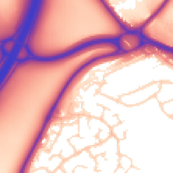 Daytime road noise heatmap for NG16 1BG