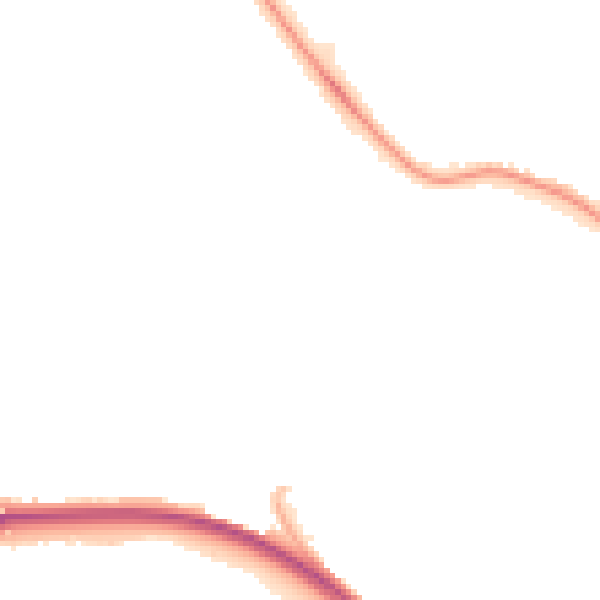 Night-time road noise heatmap for NG16 1FH