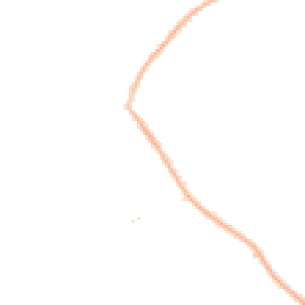 Night-time road noise heatmap for NG16 2AQ