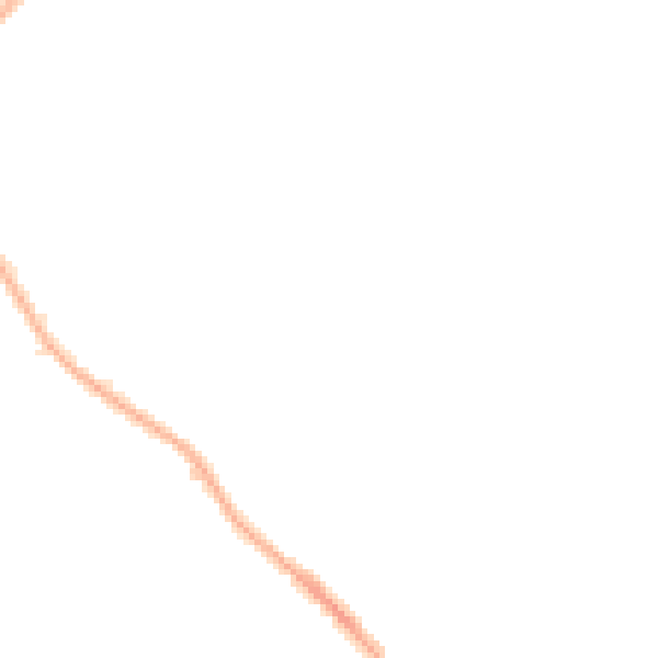 Night-time road noise heatmap for NG16 2DS