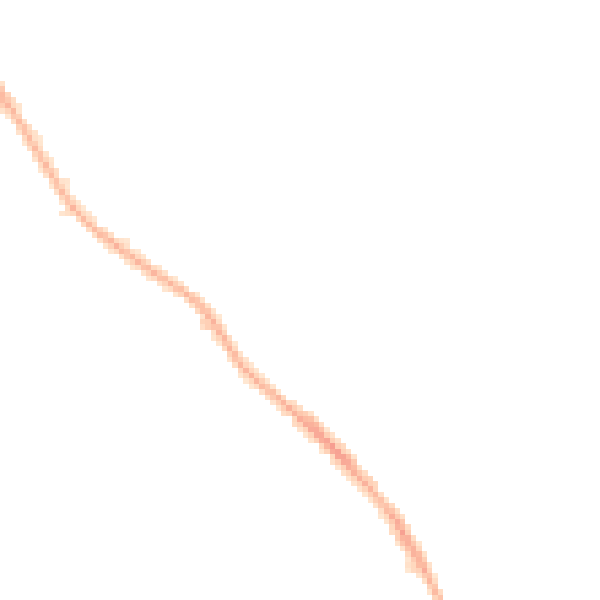 Night-time road noise heatmap for NG16 2FW