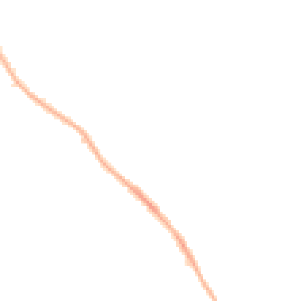 Night-time road noise heatmap for NG16 2FZ