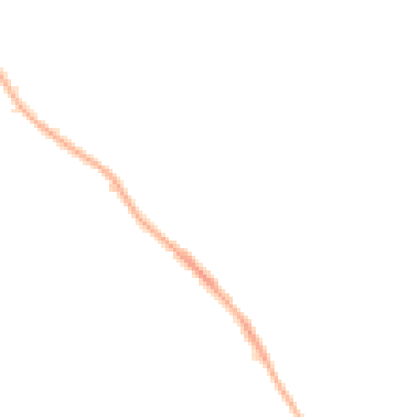 Night-time road noise heatmap for NG16 2GA