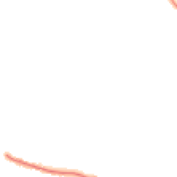 Night-time road noise heatmap for NG16 2JJ