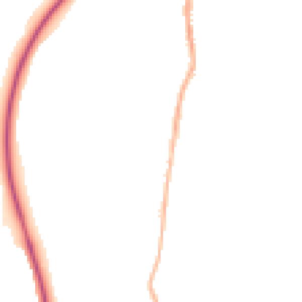 Night-time road noise heatmap for NG16 2QL