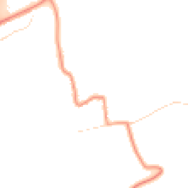 Daytime road noise heatmap for NG16 2RT