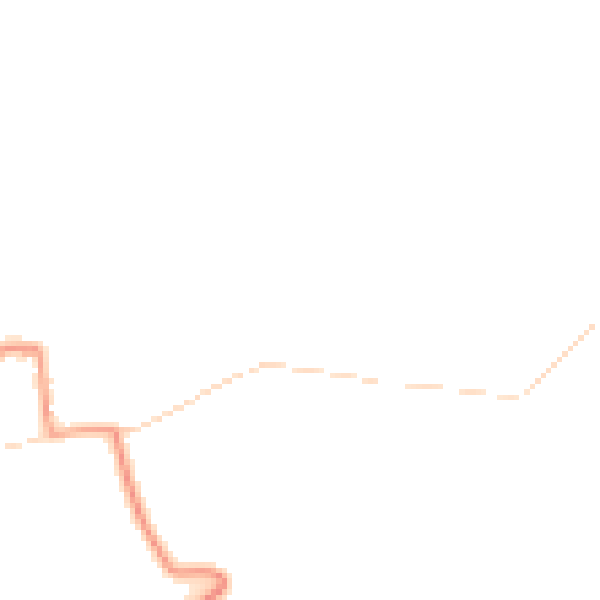Daytime road noise heatmap for NG16 2RX