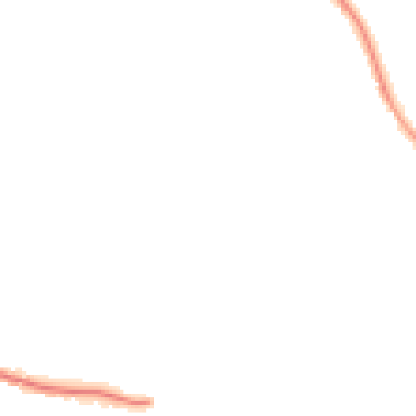 Night-time road noise heatmap for NG16 2TP
