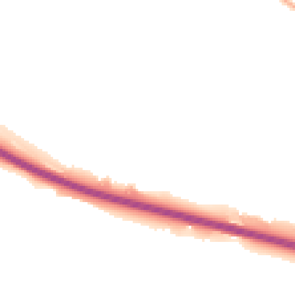 Night-time road noise heatmap for NG16 2UW