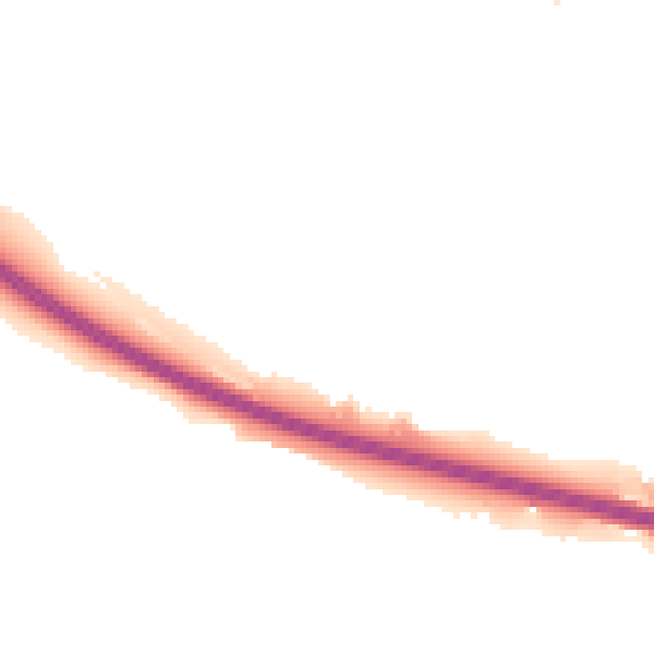 Night-time road noise heatmap for NG16 2YN