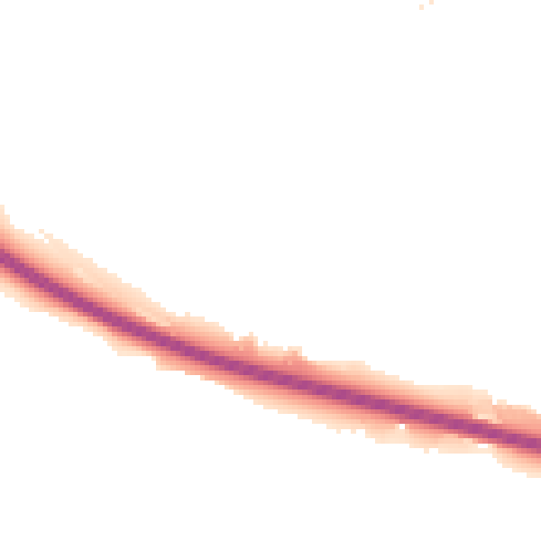 Night-time road noise heatmap for NG16 2YP