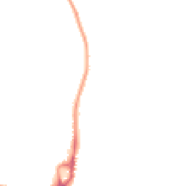Night-time road noise heatmap for NG16 3DJ