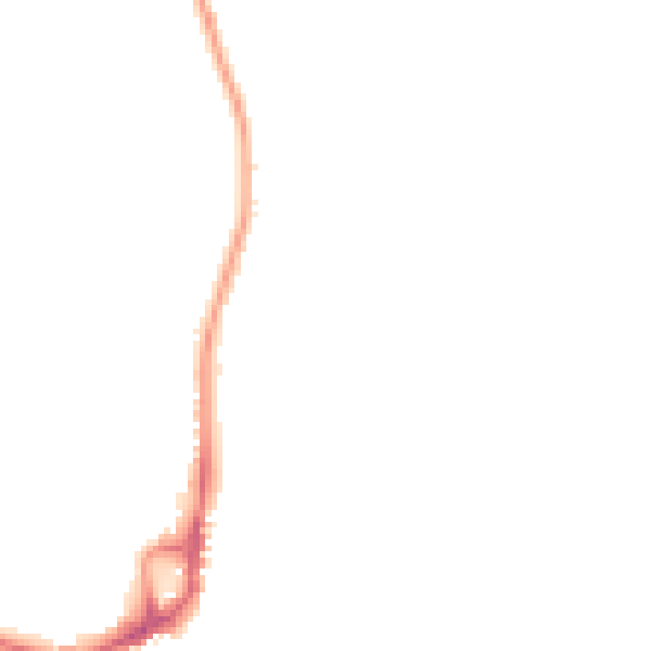 Night-time road noise heatmap for NG16 3DN