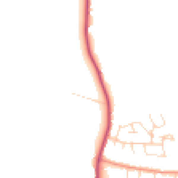Daytime road noise heatmap for NG16 3DX