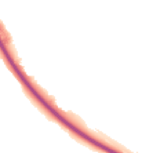 Night-time road noise heatmap for NG16 3HY