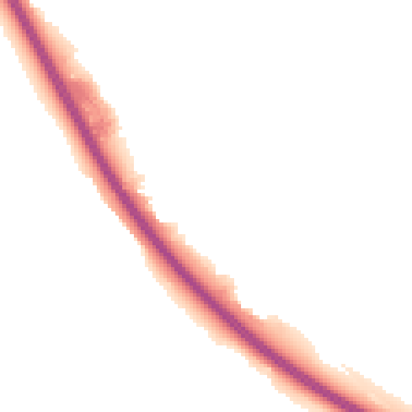 Night-time road noise heatmap for NG16 3HZ