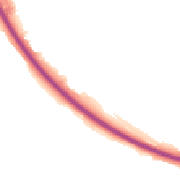 Night-time road noise heatmap for NG16 3JG