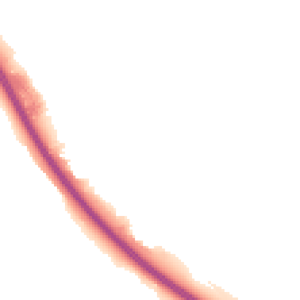 Night-time road noise heatmap for NG16 3JL
