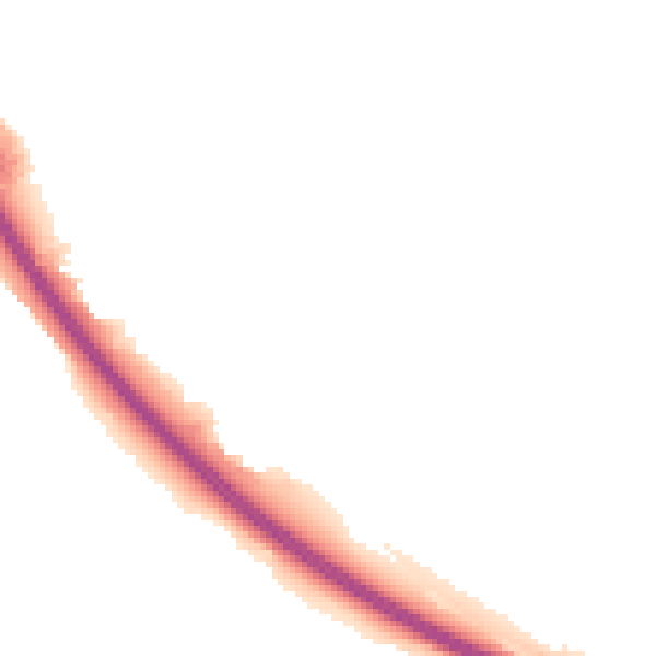 Night-time road noise heatmap for NG16 3JY