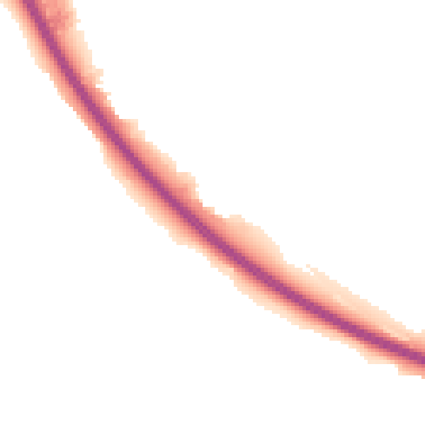 Night-time road noise heatmap for NG16 3RW
