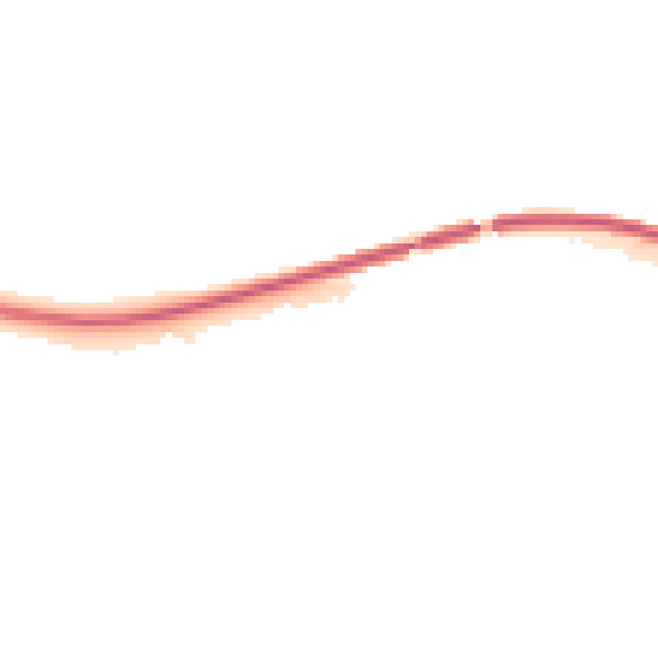 Night-time road noise heatmap for NG16 4HN