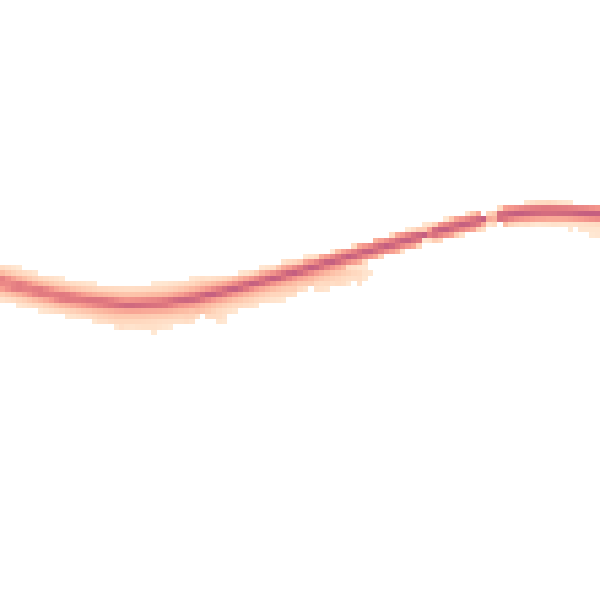 Night-time road noise heatmap for NG16 4HR