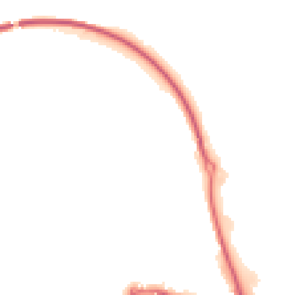 Night-time road noise heatmap for NG16 4JE