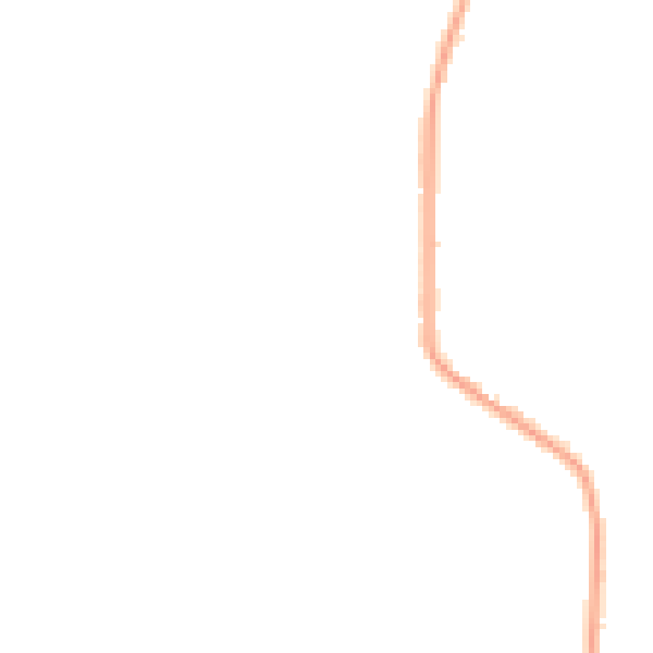 Night-time road noise heatmap for NG16 5AG