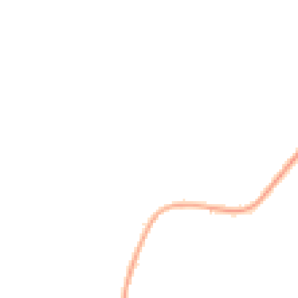 Night-time road noise heatmap for NG16 5BX