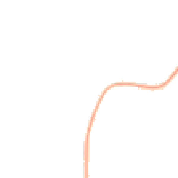 Night-time road noise heatmap for NG16 5DD