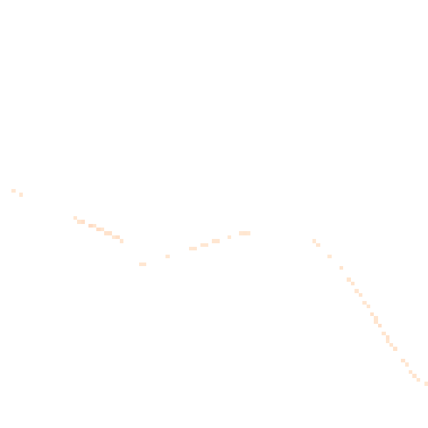 Night-time road noise heatmap for NG16 5ND
