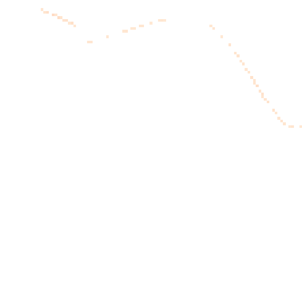 Night-time road noise heatmap for NG16 5PS