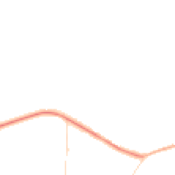 Night-time road noise heatmap for NG16 6EX