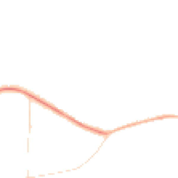 Night-time road noise heatmap for NG16 6FW