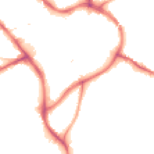 Night-time road noise heatmap for NG18 1BQ