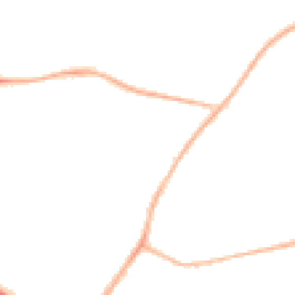 Night-time road noise heatmap for NG18 2NJ