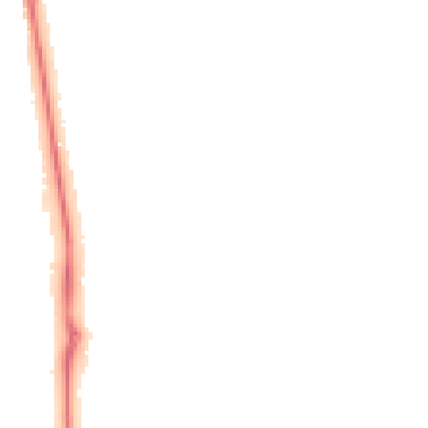 Night-time road noise heatmap for NG18 3PR