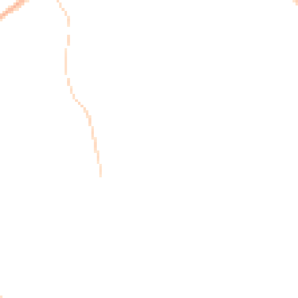 Night-time road noise heatmap for NG18 4QG
